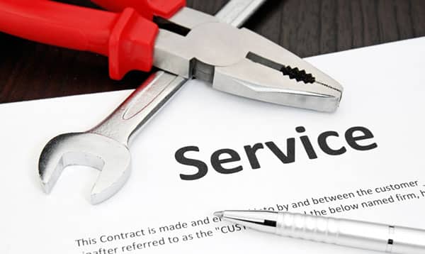 service and maintenance